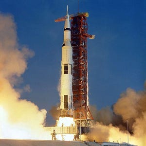 Apollo 11 Saturn V Lift-off 10x8 Apollo Mission NASA Space Wall Art Photograph Poster Picture Print Photo