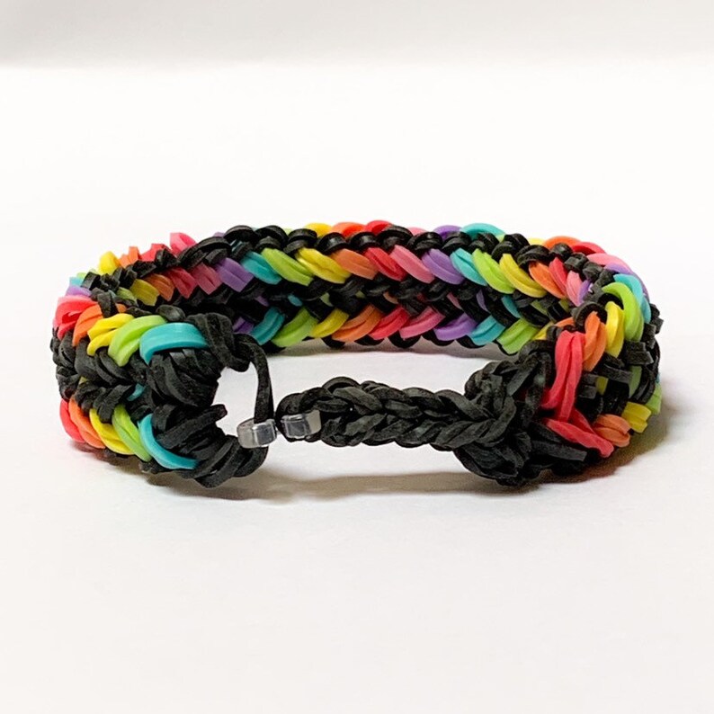 Rainbow Loom Handmade Mini Snake Belly Bracelet Etsy