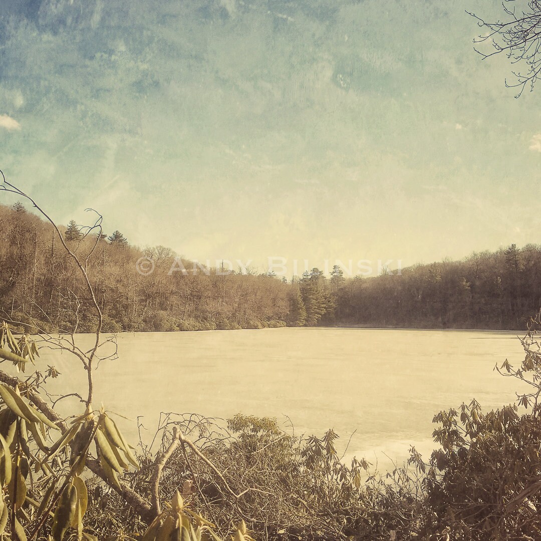 Trout Lake Blowing Rock North Carolina Print / Blue Ridge Etsy