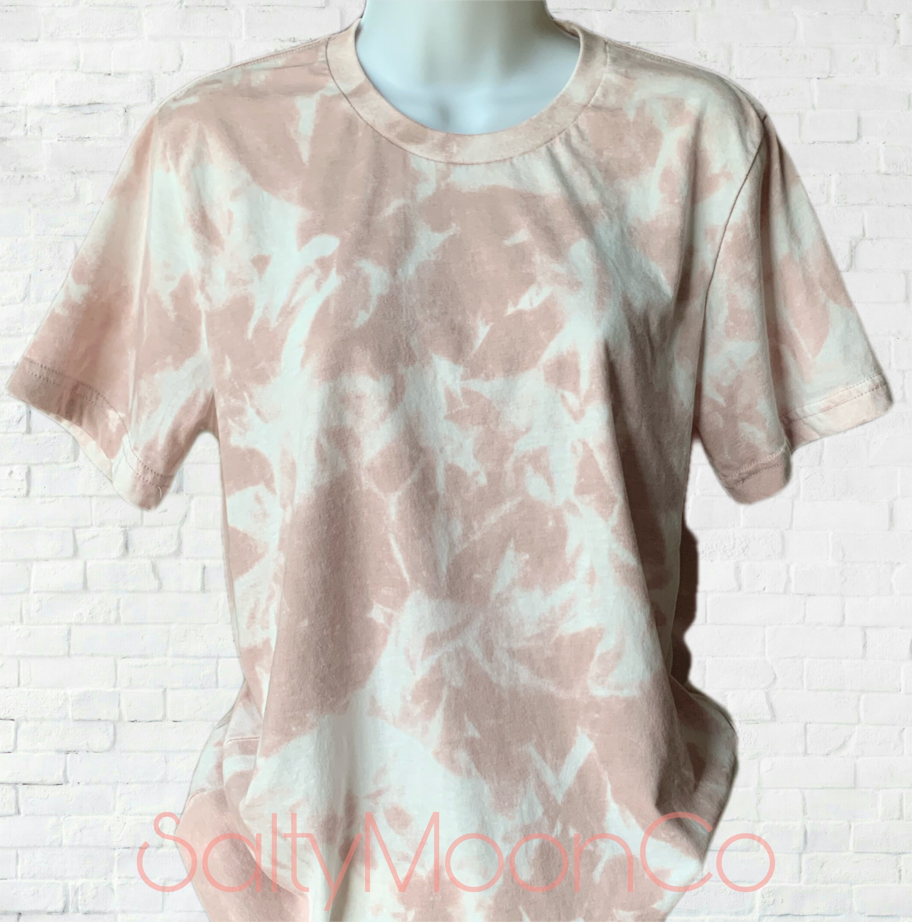 Bleached T-shirt Acid Washed Tee 