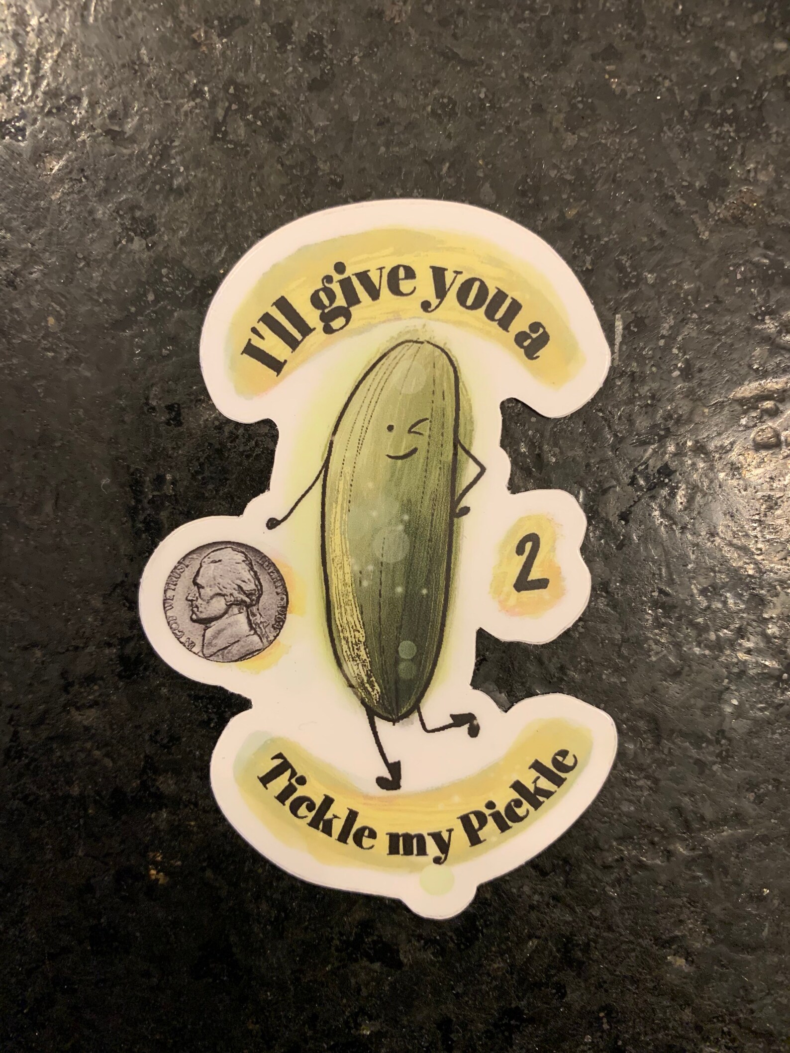 Ill Give You A Nickel To Tickle My Pickle Etsy ill-give-you-a-nickel-to-tickle-my-pickle-etsy