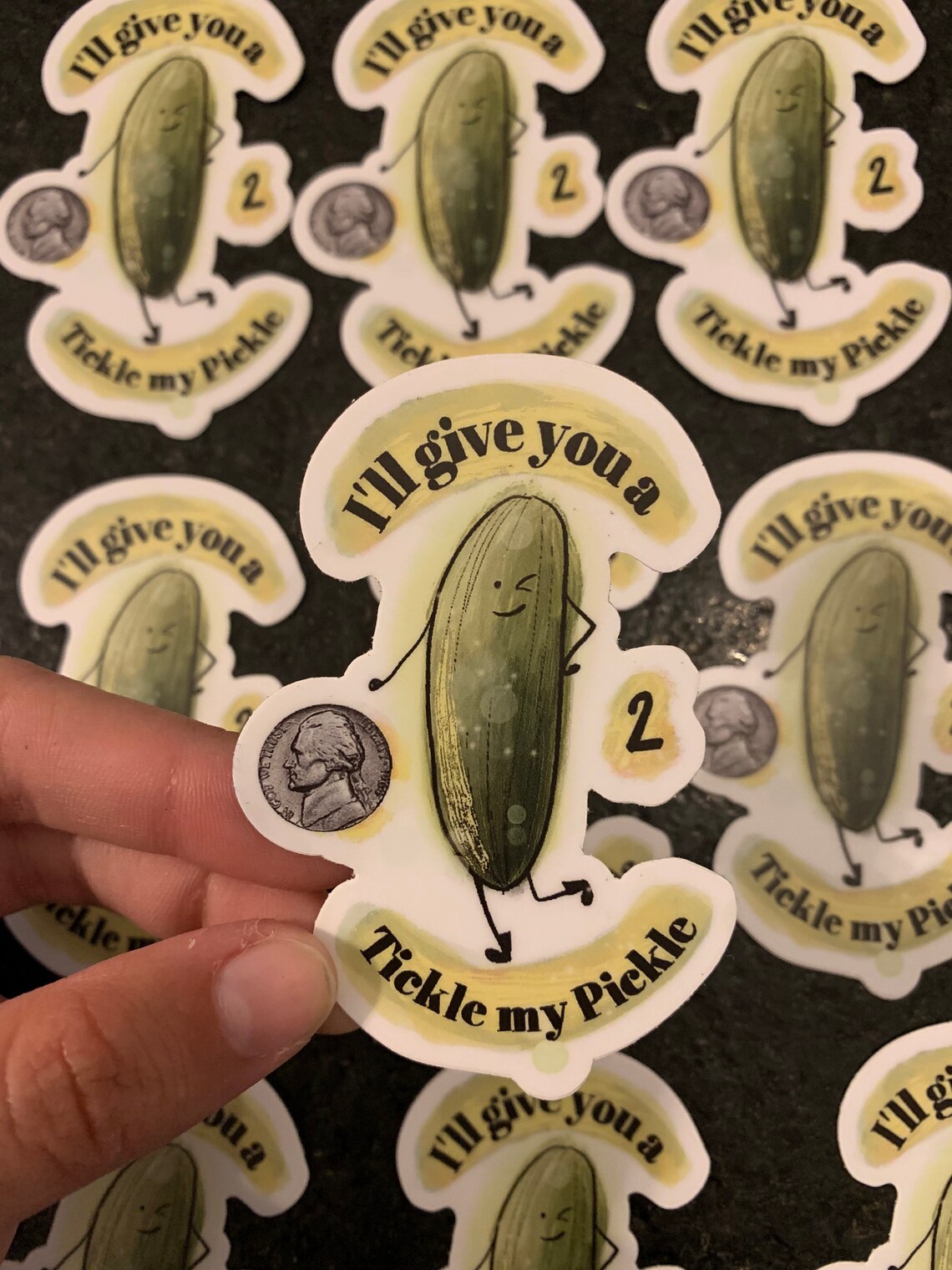 Ill give you a nickel to tickle my pickle Etsy