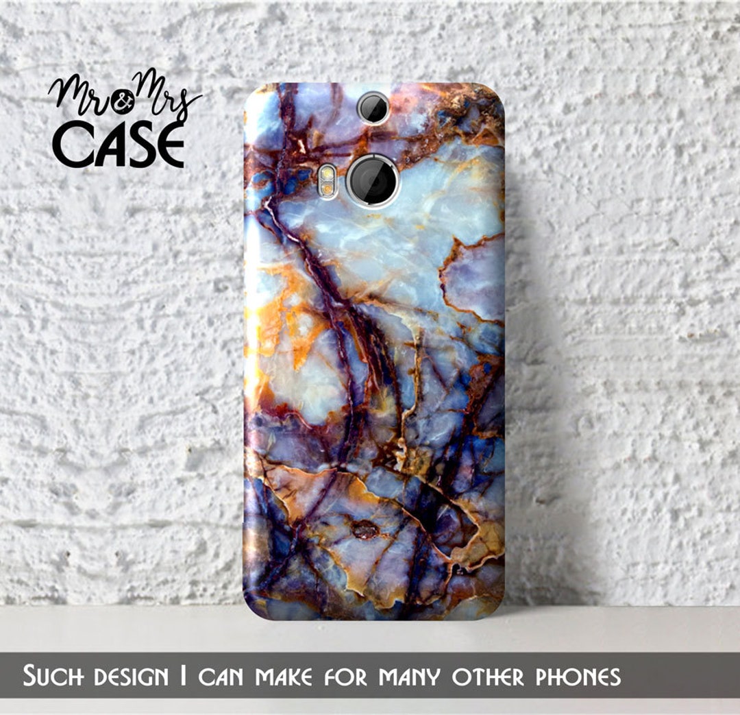 Periodiek blaas gat Coördineren Htc One M10-royal Marble Case for Htc M10-htc A9-htc One - Etsy
