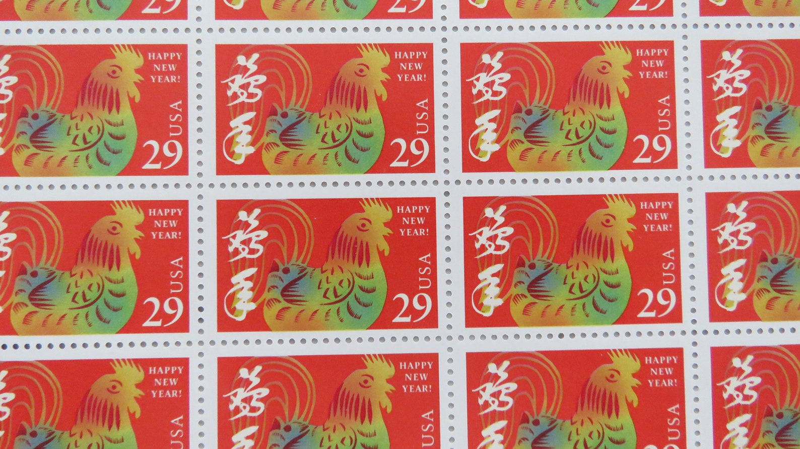 1993 Unused US Postage Stamps Chinese Happy New Year Year of - Etsy