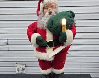 Christmas Creation Motion-ettes Santa Claus Animated Christmas Moves  Lights Up