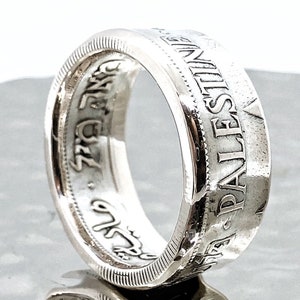 Limited Edition Palestine Palestinian Ring Casted From Authentic Silver ...