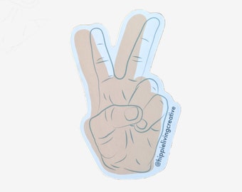 Hippie Living Creative Sticker