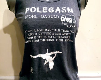 Camiseta sin mangas Pole-gasms