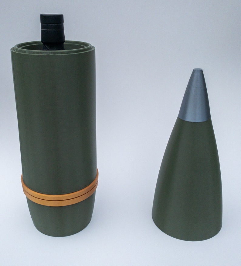 Whiskey Display 155mm HE Artillery Shell/Military Etsy