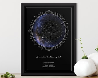 Mapa estelar personalizado Gráfico de mapa celestial personalizado Tus momentos especiales Mapa estelar personalizable Mapa del cielo Arte Decoración del hogar / DESCARGA DIGITAL