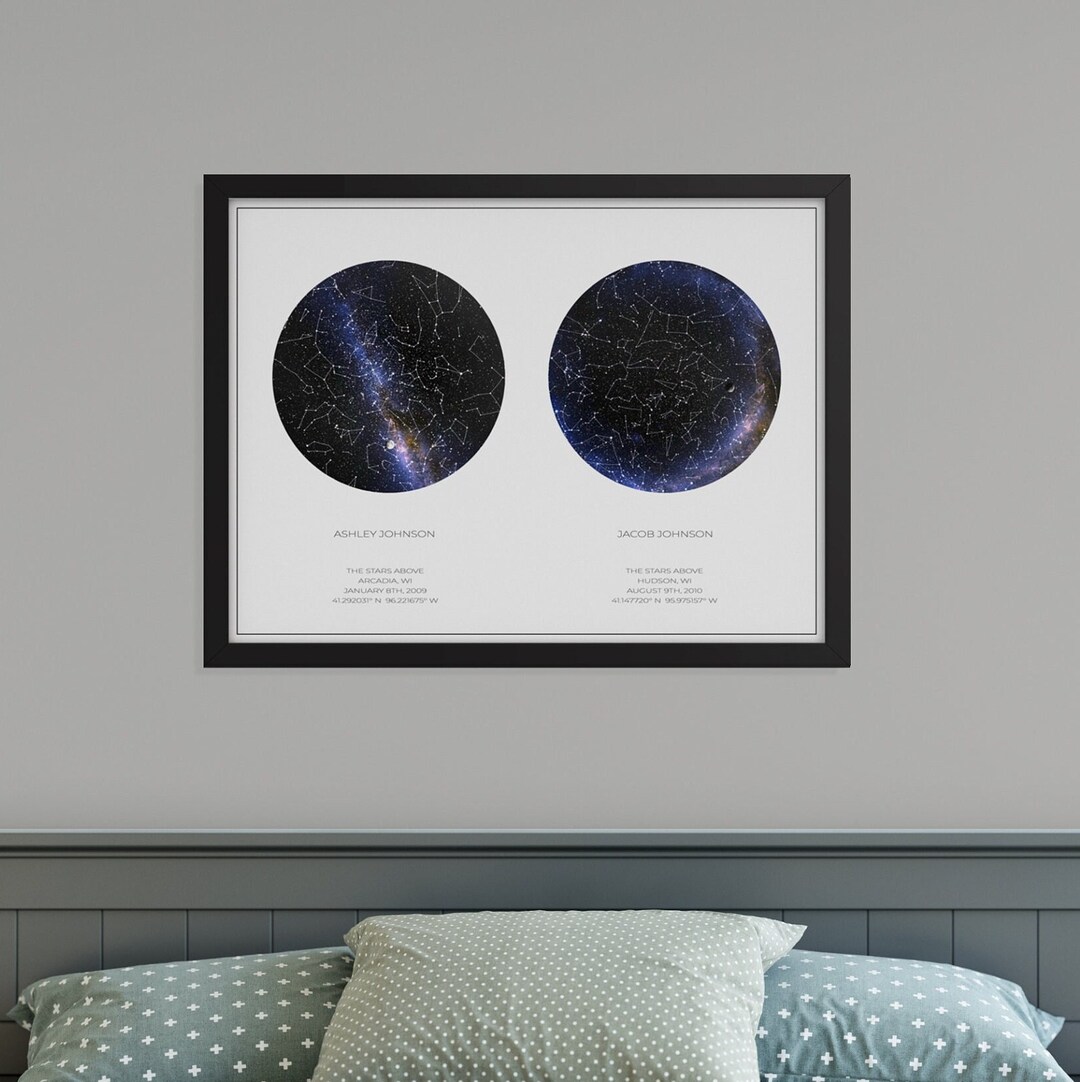 Custom Star Map Sky Map Art Starry - Il 1080xN.5334640029 Etnc