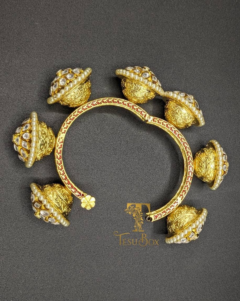 pemium quality Kundan kada Indian boho Kundan brass kada Kundan Jewelry Pakistani wedding jewelry Indian bridal bangle...