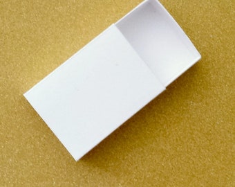 X-Large Sliding Matchboxes: Treat Favor Box Storage Box - Advent calendar - Set of 15