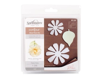 Spellbinders Contour Steel Rule Die Oopsy Daisy #SR-036 - New in Box