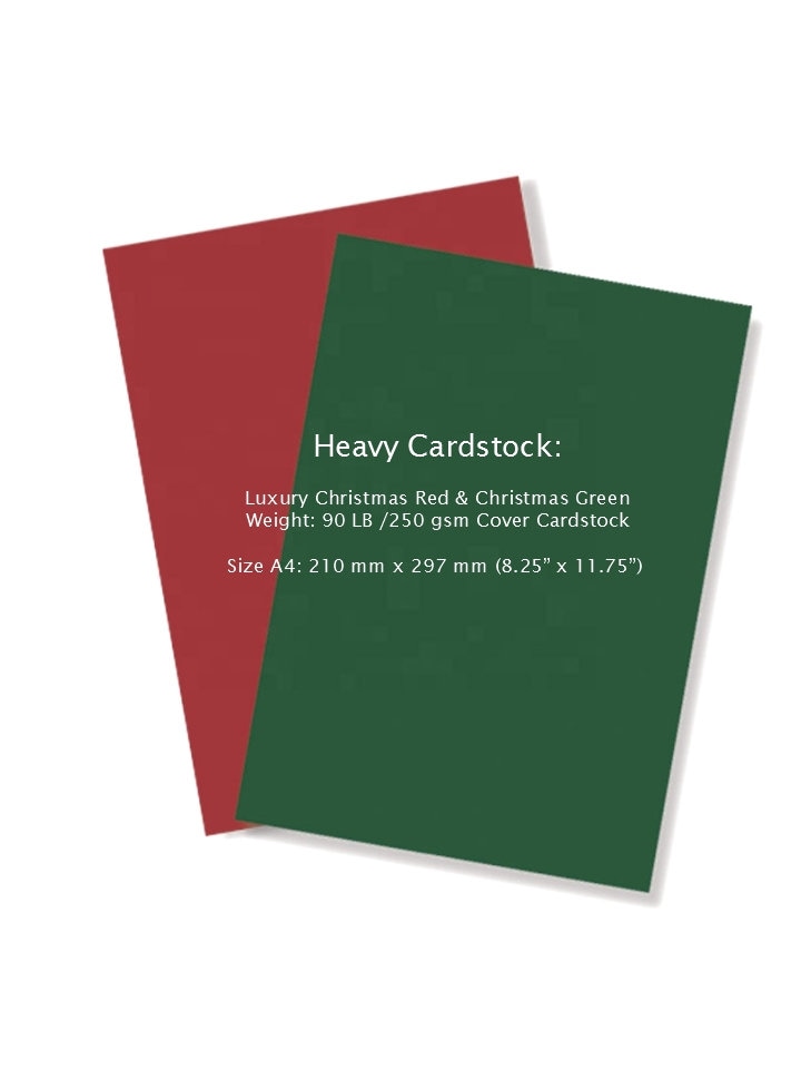 Green Cardstock Paper  90 lb Cardstock Paper
