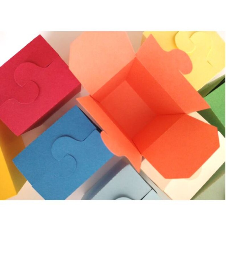 Takeout Favor Boxes Cardstock Cardboard Paper Treat Favor Candy