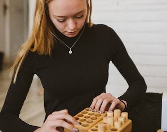 Wooden puzzle box - hackers brainteaser.