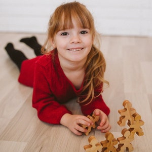 Montessori toy:stacking puzzle, set - 300 pcs.