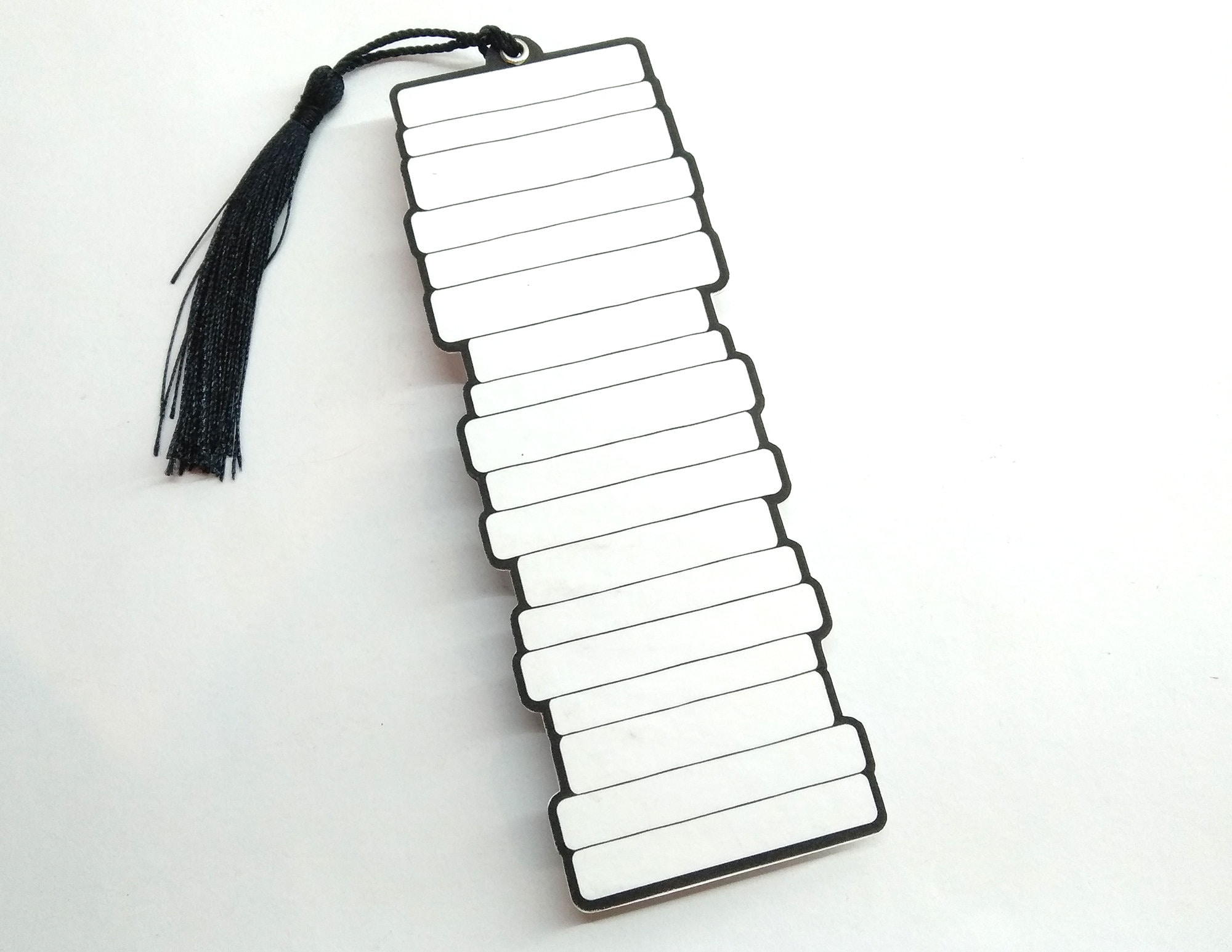  Tofficu 16 Pcs Double-Sided Bookmarks Template Magnet