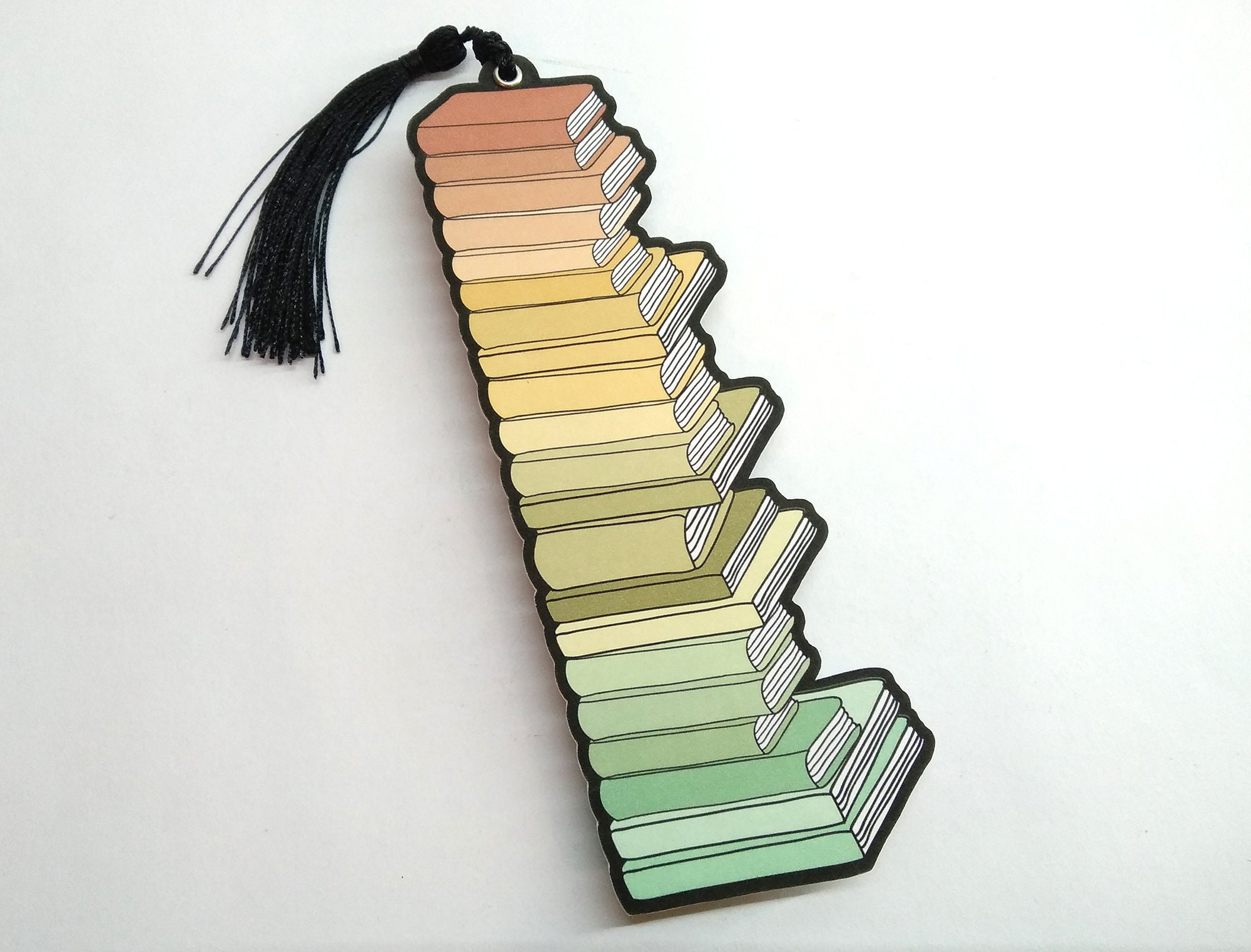 Book Tack Book Stack Bookmark Tracker, Bookstack, Unique, Double Sided, 42 Books ...
