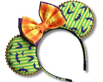 Not So Scary Halloween Mouse Ears - MADE TO ORDER