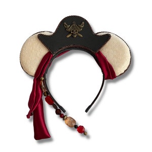 Classic Pirate Mouse Ears MADE TO ORDER image 3