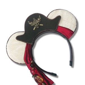 Classic Pirate Mouse Ears MADE TO ORDER image 1