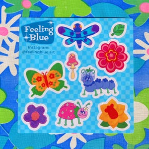 Bugs & Botanicals Sticker Sheet