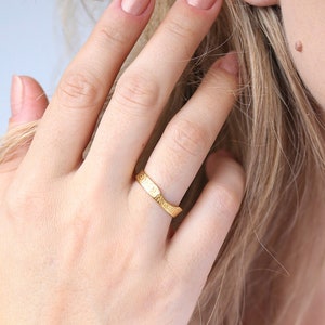 Textured Sterling Silver Ring