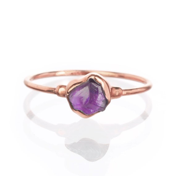 Buy Amethyst Pyramid Ring. Stone Pyramid Ring. Large Amethyst Ring. Artisan  Ring. Original Ring. Sterling Silver and Amethyst Ring. Online in India -  Etsy