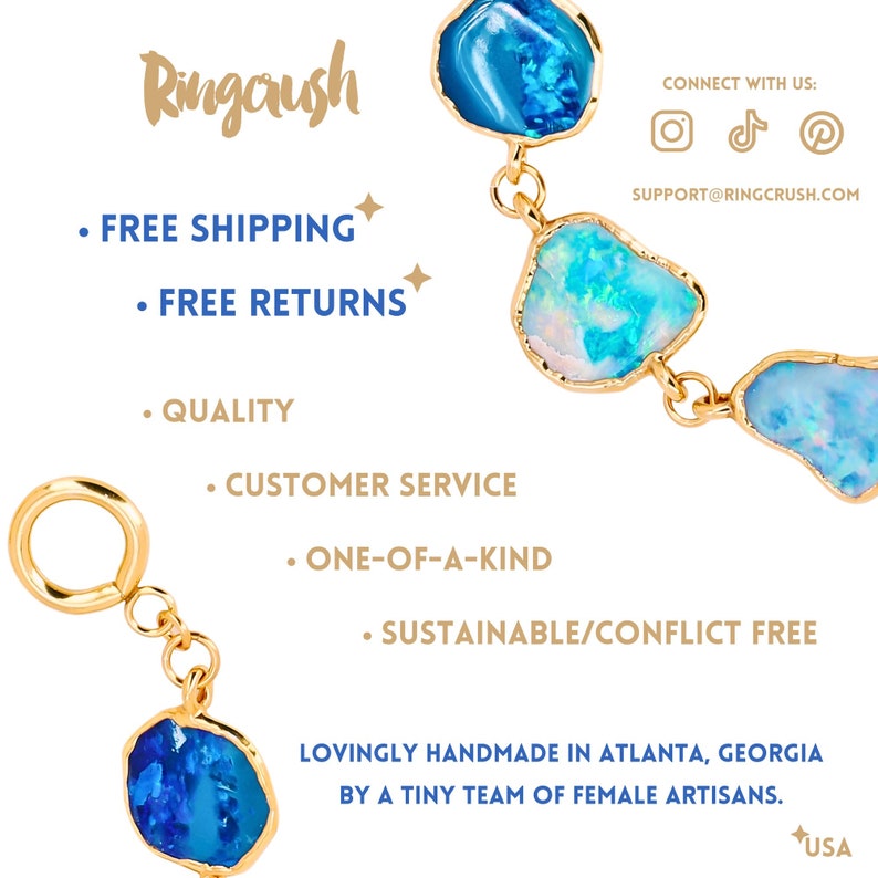 Raw Emerald Stud Earrings - 18k Rose Gold Filled image 7