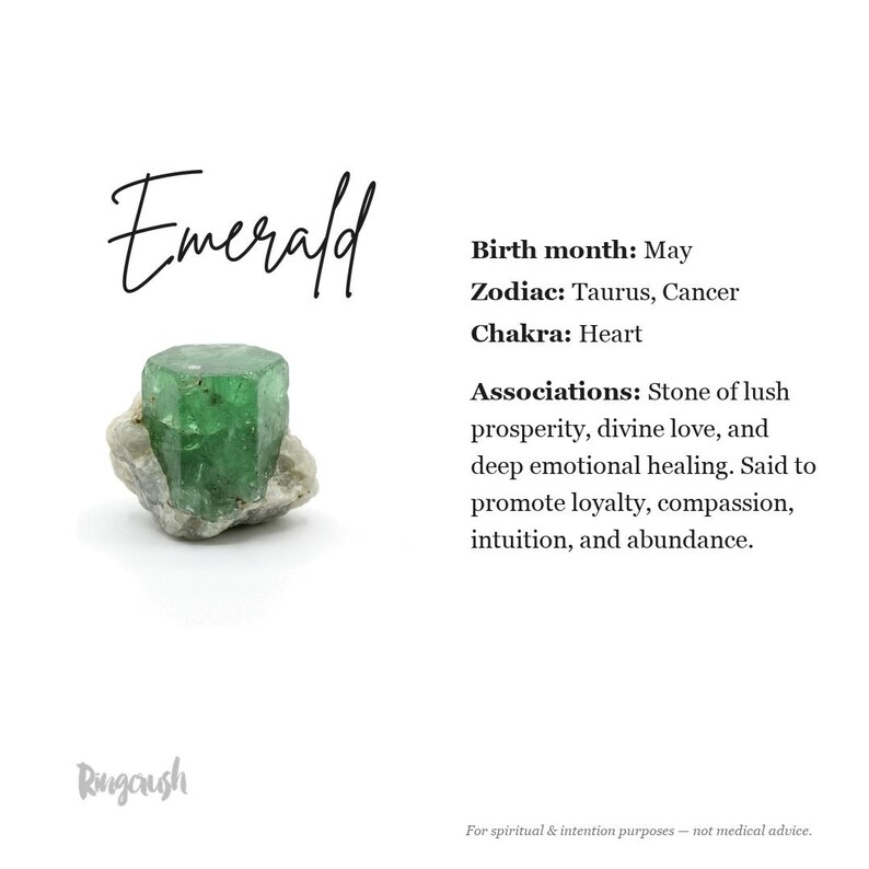 Raw Emerald Stud Earrings - 18k Rose Gold Filled image 4