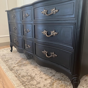 SOLD** Vintage Dixie French Provincial Dresser Credenza