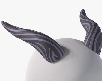 Digital 3D Model for Medium Horns | Opal