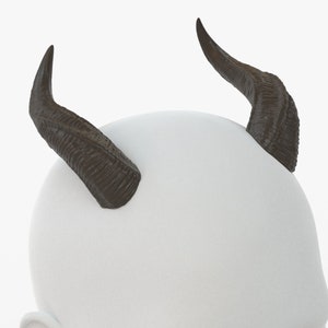 Digital 3D Model for Druid Horns | Ivy