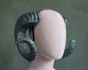 Cadence | Large Curled Ram Horns