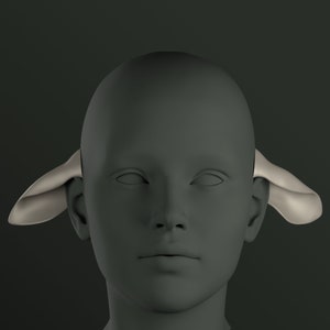 Digital 3D Model for Small Faun Ears | Lyla