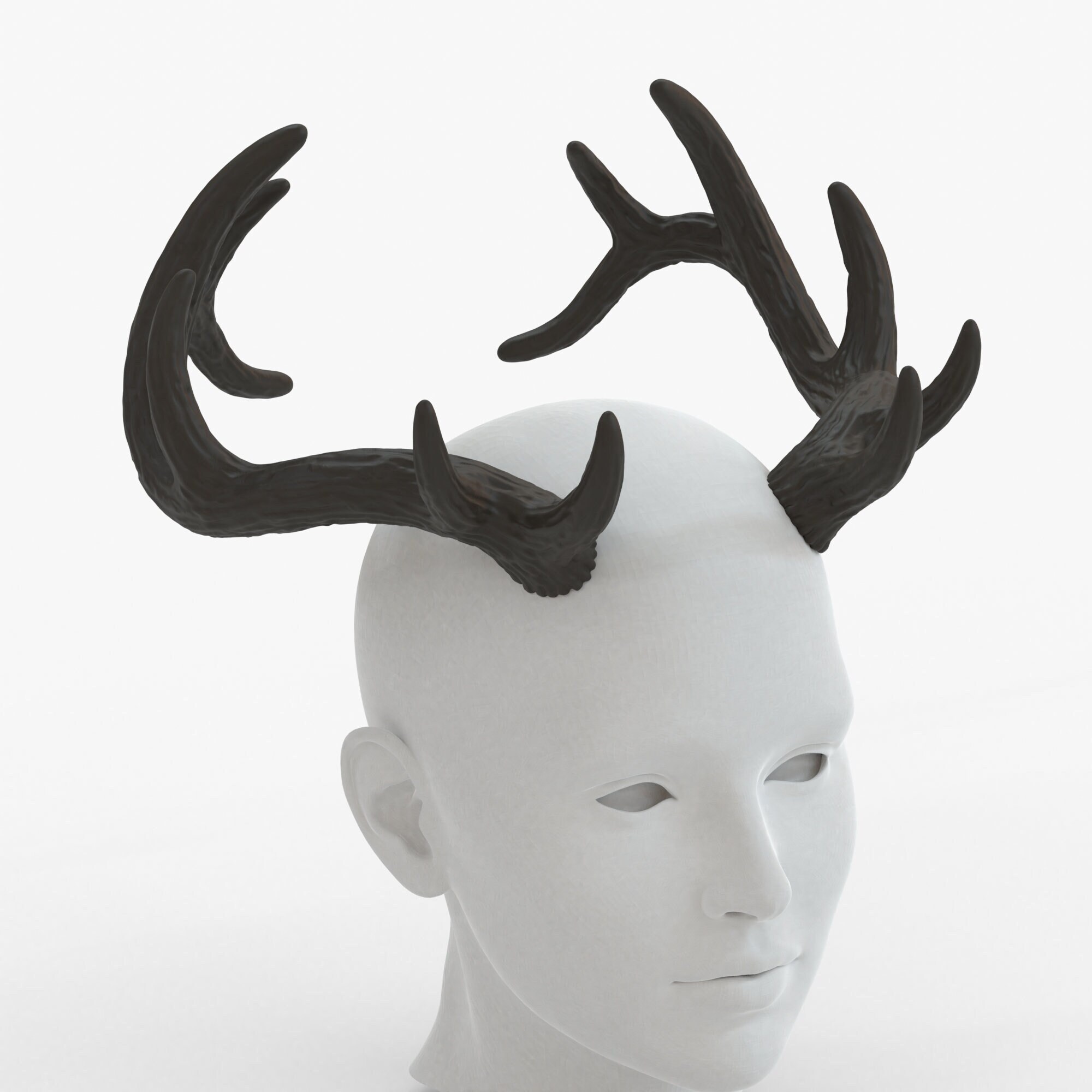 3D Model for Elk Antlers Ricky Etsy Canada