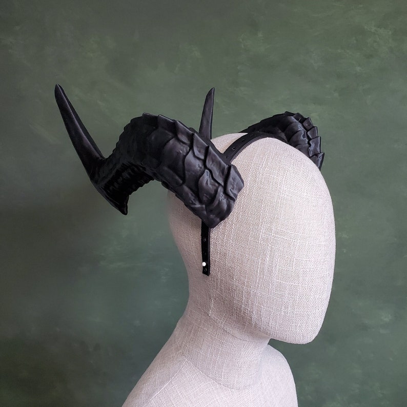 Violet | Archdemon Horns with Multiple Size Options image 1