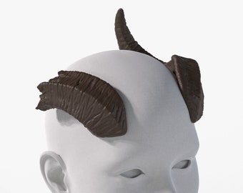 Digital 3D Model for Horns with a Broken Side | Kolsun