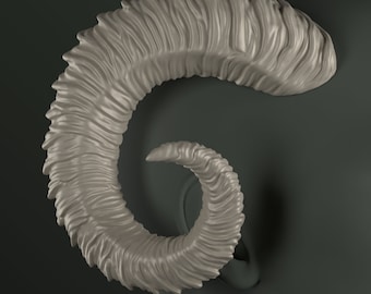 Digital 3D Model for Ram Horns | Cadence