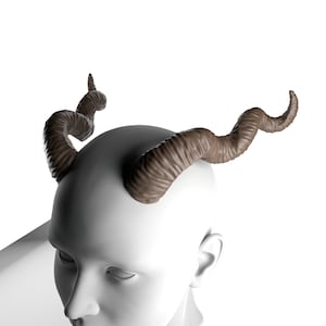 Digitales 3D Modell für Twisted Horns | Aschley