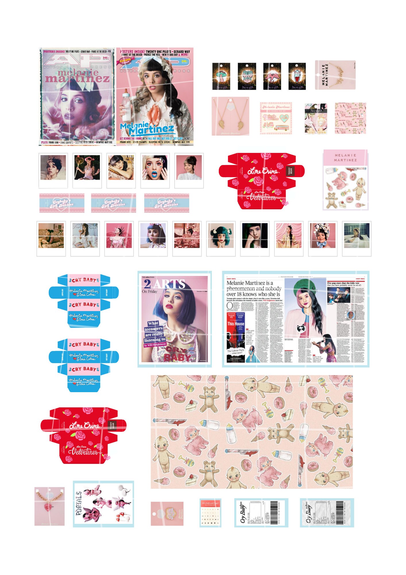 Photo Dédicacée Melanie Martinez – 30,5 X 20,3 Cm Avec Autographe Imprimé, Idée Cadeau Fan à Petit Prix