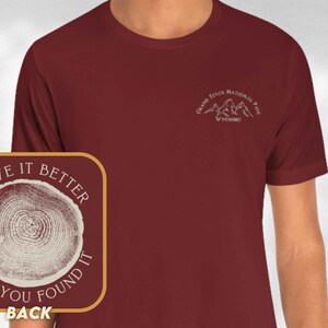 Grand Teton National Park Unisex Stückgefärbtes T-Shirt | Bella Canvas Oversized Top | Gender Neutral T-Shirt Geschenk Reiseandenken