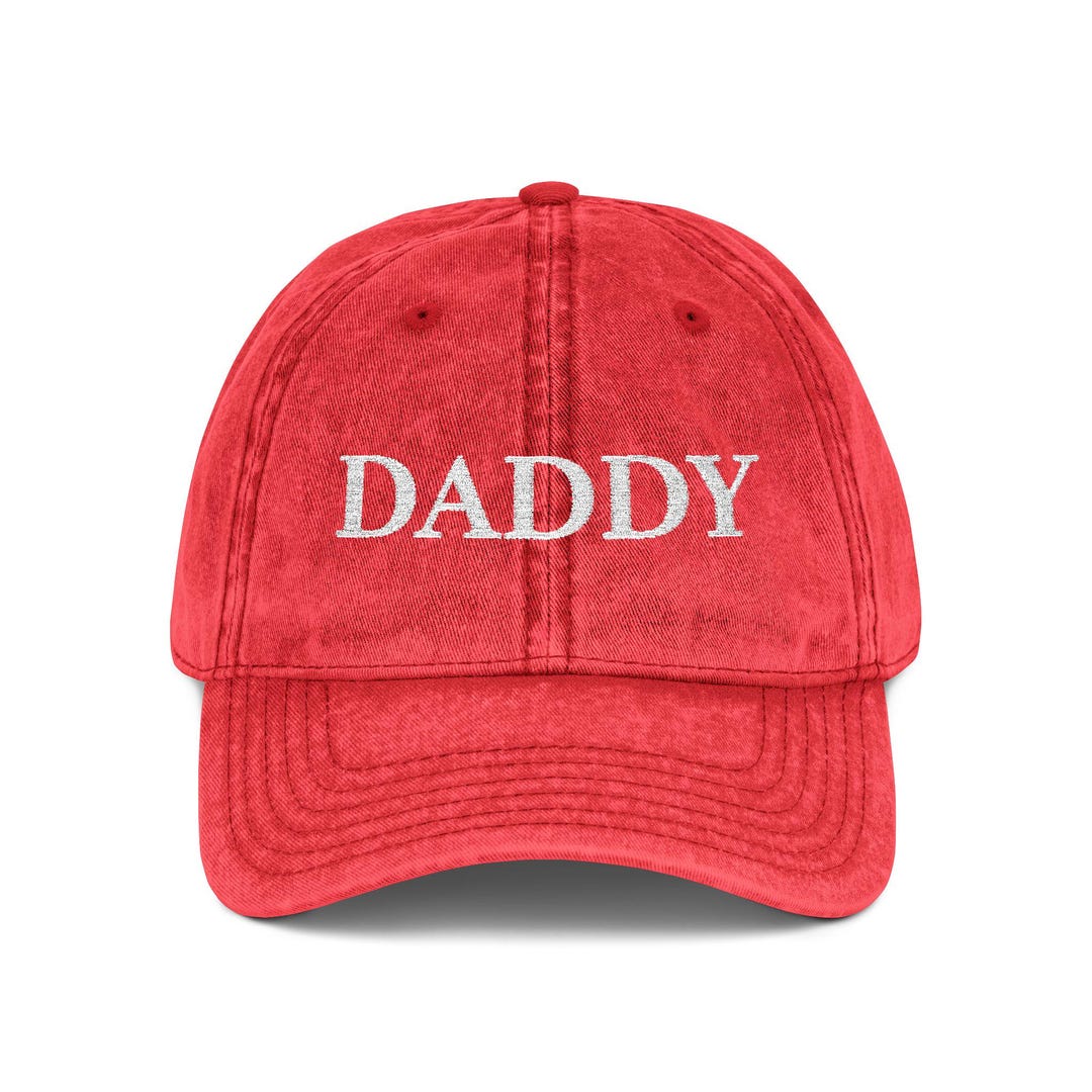 Embroidered Vintage Cap, Dad Energy Corduroy Hat, Gen Z Humor Joke