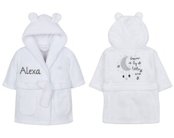 tiny baby dressing gown