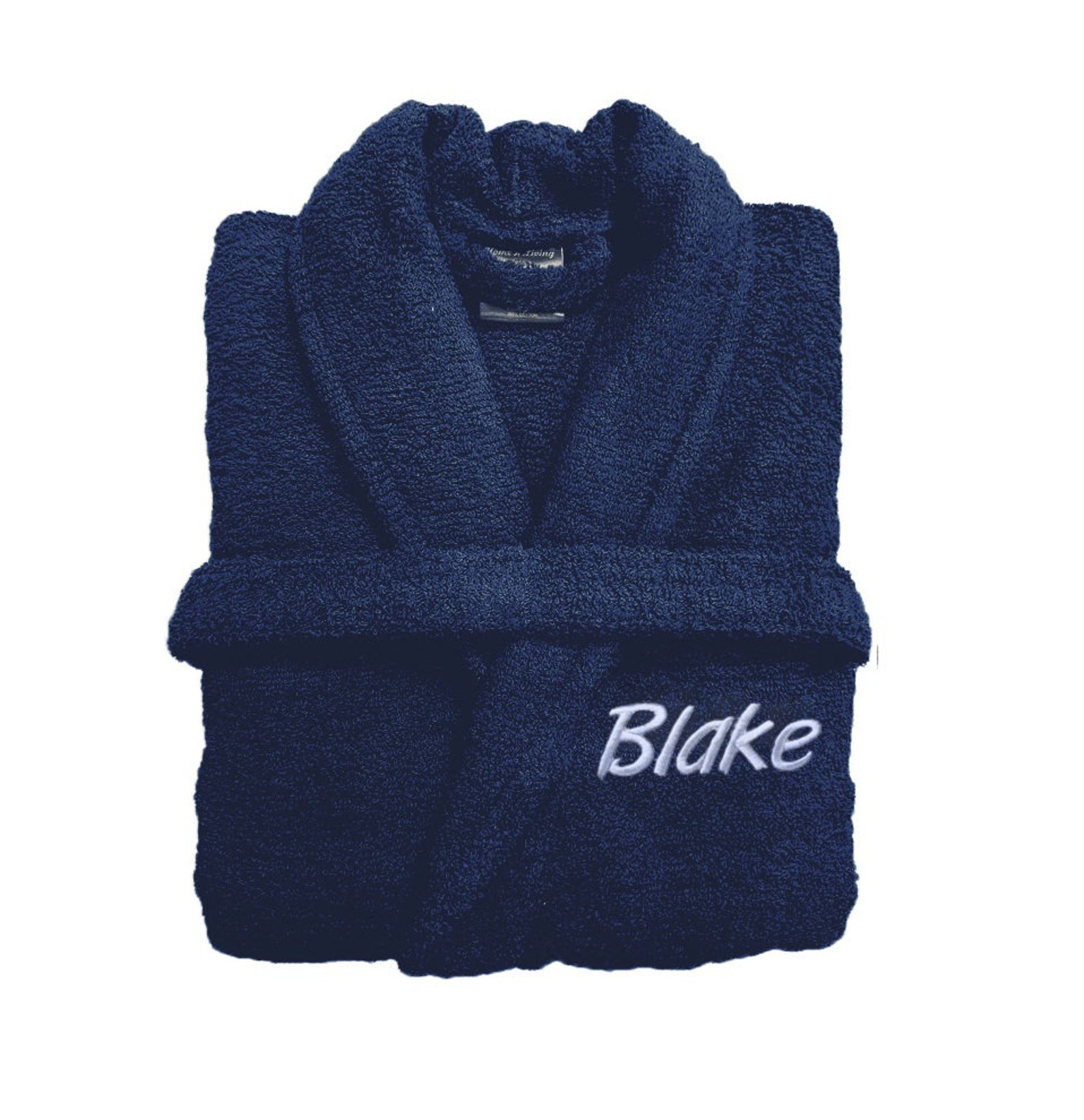 personalised toweling robe