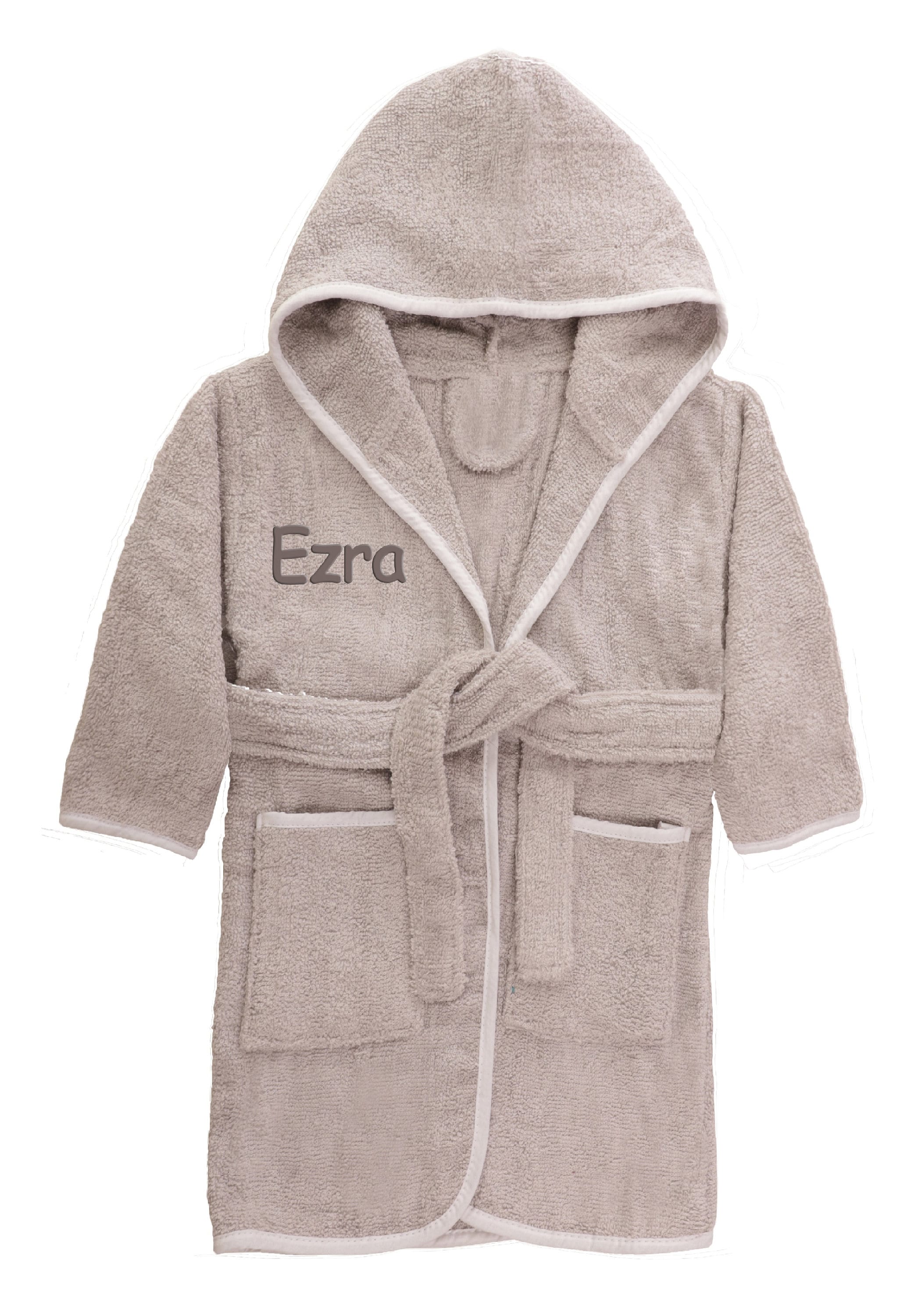 Personalised Kids Bath Robe Hooded Toweling Robe Baby Dressing - Etsy UK