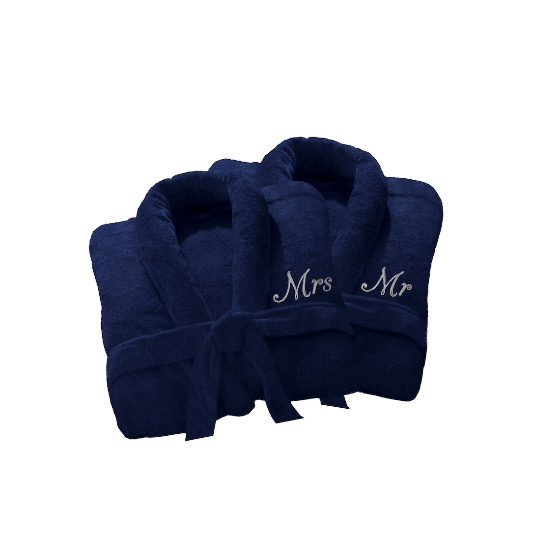 2 X Personalized Luxury Bath Robe Mr & Mrs 100 Cotton Terry Etsy UK