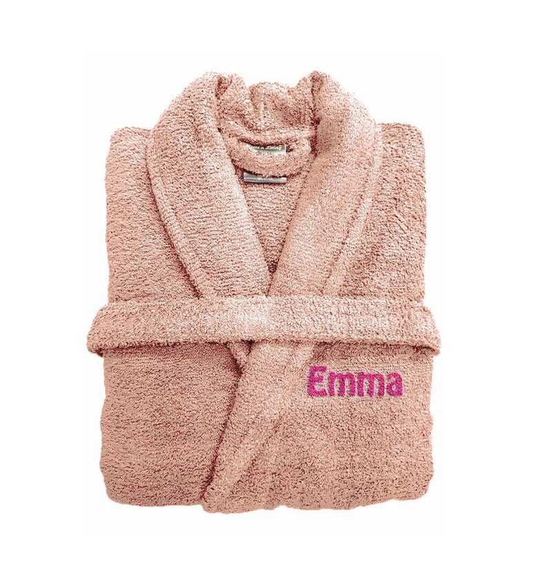 personalised towelling robe